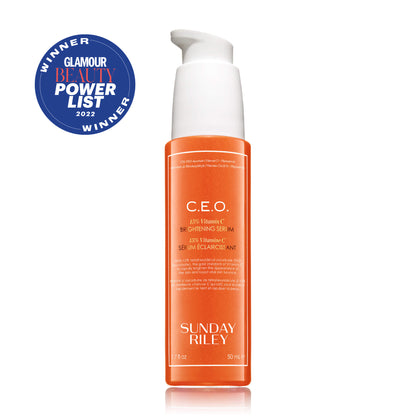 C.E.O. 15% Vitamin C Brightening Serum 50ml tall bottle